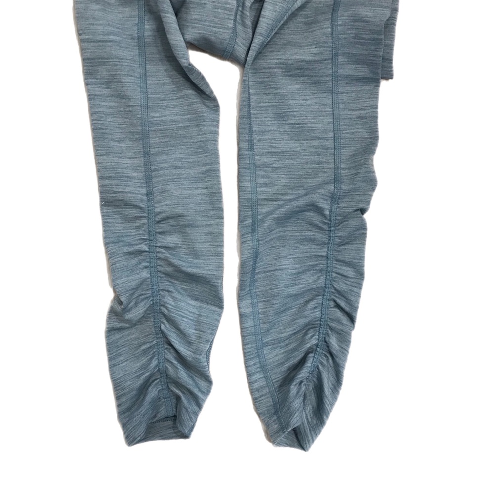 Nike Light Blue Ruched Yoga Leggings - Picture 4 of 8